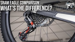 SRAM Eagle Shootout! NX vs GX vs X01 vs XX1...