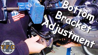 How to Adjust a 1 Piece Crankset