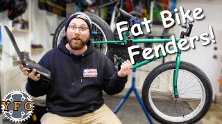 Installing Fenders on the Fat Bike