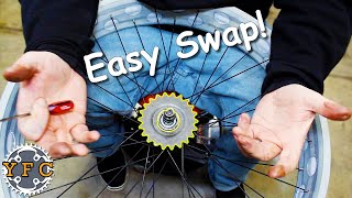 How to Install a New Rear Gear on a Coaster...