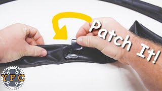 How to Patch a Bicycle Tube