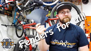 MTB Front Fender Install