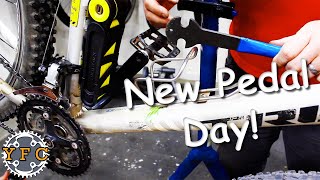 How to Install New Pedals