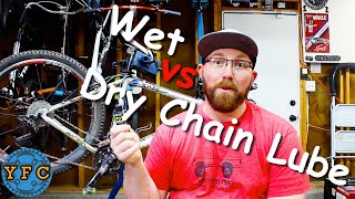 Wet vs Dry Chain Lube