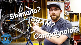 Shimano vs Campy vs SRAM