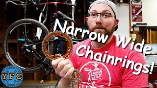 What is a Narrow Wide Chainring?