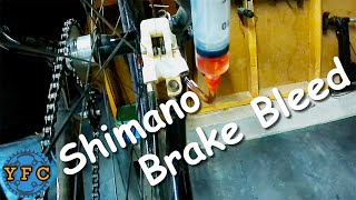 How to Bleed Shimano Disc Brakes