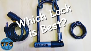 Cable vs U-Lock vs Chain Locks