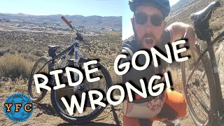 When a MTB Ride Goes Wrong!