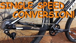 Basic MTB Single-Speed Conversion!