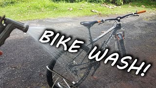 5 Minute Bike Wash!