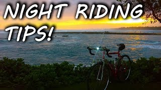 Tips for Riding Safely in the Dark!