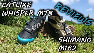 Shimano M162 and Catlike Whisper MTB Shoe Reviews!