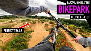HARDTAIL RIDING AT THE BIKEPARK FELT PERFECT!!