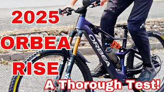 2025 ORBEA RISE LIGHTWEIGHT EBIKE *FIRST RIDE...