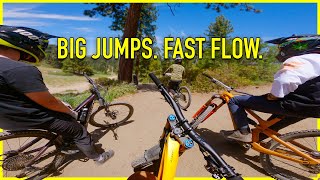 2024 Snow Summit Bike Park's Main Jump Line -...
