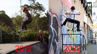 MY 10 YEARS OF SCOOTER PROGRESSION!