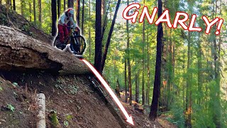 Riding Some Of The Steepest MTB Trails In...