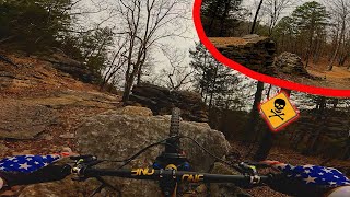 Riding The GNARLIEST Mountain Bike Park In...