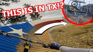 LIFT ACSESS MTB PARK IN TEXAS!? It Was Better...