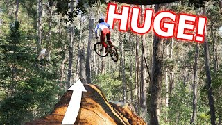 Sending One Of The BIGGEST MTB Jump Lines In...