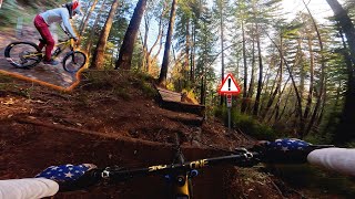 MTB WHEEL EXPLODES While Riding Santa Cruz's...