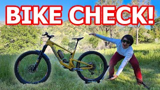 My 2022 Santa Cruz Bronson MTB BIKE CHECK! -...