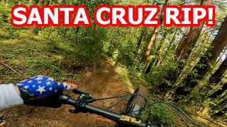 MTB UCSC Santa Cruz Shred After The Rain!...