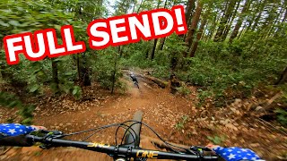 Speeding Through The Woods Of UCSC Santa Cruz...