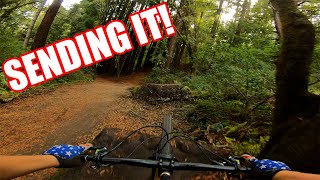 Sending Nisene Marks Mountain Bike / MTB Jumps...