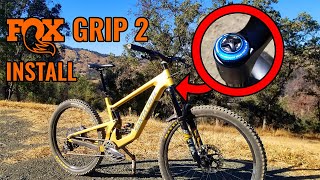 Fox 36 MTB / Mountain Bike Fork Grip 2 Install...