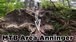 Der ideale Enduro Playground - MTB Area Anninger