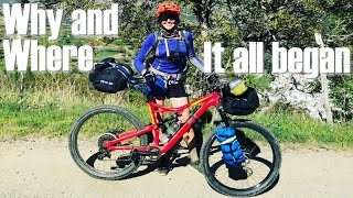 My inspiration.  A beginners bikepacking...