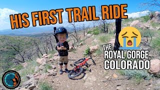 My Boy's First Trail Ride (& Wreck ????)-...