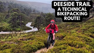 Bikepacking one of Scotland's more technical...