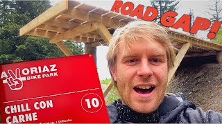 NEW Super Morzine Bike Park Trail Review! Red...