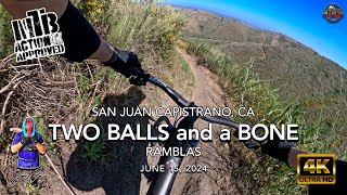 MTB Riding Two Balls and a Bone at Rambles,...