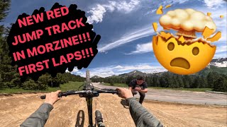 NEW RED JUMP TRACK IN AVORIAZ￼!!! CHILL CON...