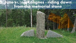 June 21, 2018 Langnes - riding down from the...