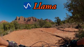Best Intermediate MTB trail in Sedona, AZ - Llama