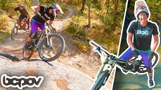 I HAD TROUBLE KEEPING UP WITH HER! | Riding...