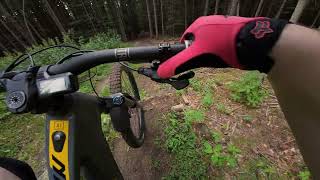 First propper drop with Bike! So exited!