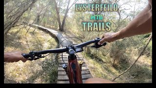 Riding the Lysterfelid MTB Park