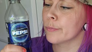 Tasting BLUE PEPSI MAX?!