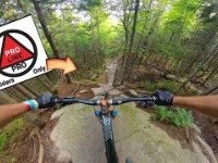 'Pro line Pro Riders Only' The sign says it...