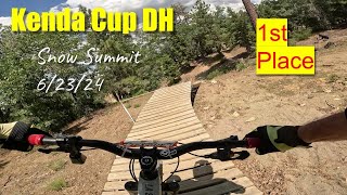 Kenda Cup Downhill Race June 23, 2024 Snow...