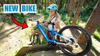 I GOT A BRAND NEW BIKE AND CRASHED STRAIGHT AWAY!