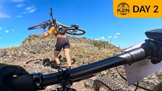 Racing our bikes up Mount Kilimanjaro...
