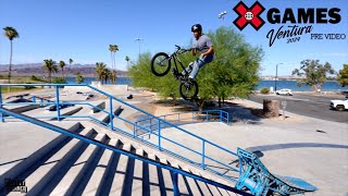 Crazy Stair Jump Before We Go To The XGames!