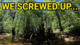 Oops... Not a Great Shuttle Trail After All |...